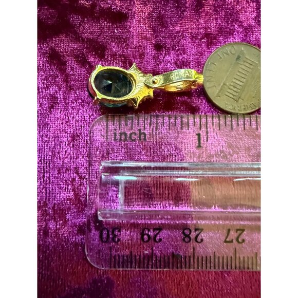 Roman Gold-Tone Faux Gem Stone PendantCrystal VIRGO september - Picture 5 of 5